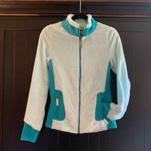 Teal Champion Zip Up Fleece, Girls XL14-16
